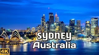 Sydney in 4K: Breathtaking Views \u0026 Iconic Landmarks|History, Points of Interest, Location, \u0026 Tourism