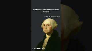 George Washington's most inspirational quotes #shorts