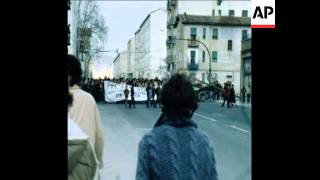 SYND 10 4 80 BASQUE DAY DEMONSTRATIONS IN SAN SEBASTIAN AND PAMPLONA