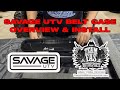 Savage UTV Belt Case - What's included and Install Video.