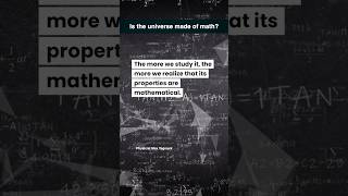 Is the universe made of math?