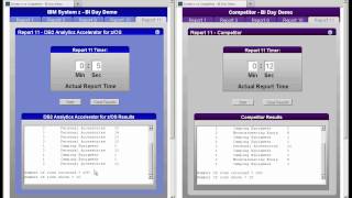 DB2 Analytics Accelerator vs. Competitor