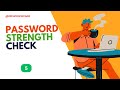 Build a Password Strength Checker in JavaScript | Beginner  Projects