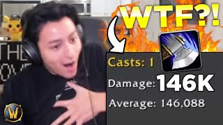 146K MORTAL STRIKE WHAT IS THIS?! - Warrior Solo Q |  Pikaboo WoW Arena