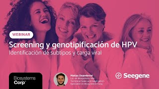 Screening y genotipificación de HPV: identificación de subtipos y carga viral | Matías Deambrosi