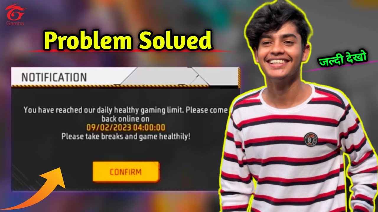 Time Limit Kaise Thik Kre рџ Free Fire Time Limit Problem Youtube