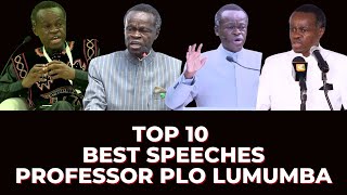 There Is Never A Shortage Of Idiots | 10 Of The Best Speeches Of Professor PLO Lumumba [Part 1]