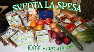 Svuota la Spesa Vegan🌷 quanto costa una spesa settimanale VEGETALE e SANA per due persone?☀️