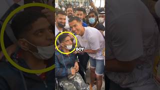 Ronaldo Forced to Intervene After Cristiano Junior’s Disrespectful Behavior! 💔 || #shorts #ronaldo