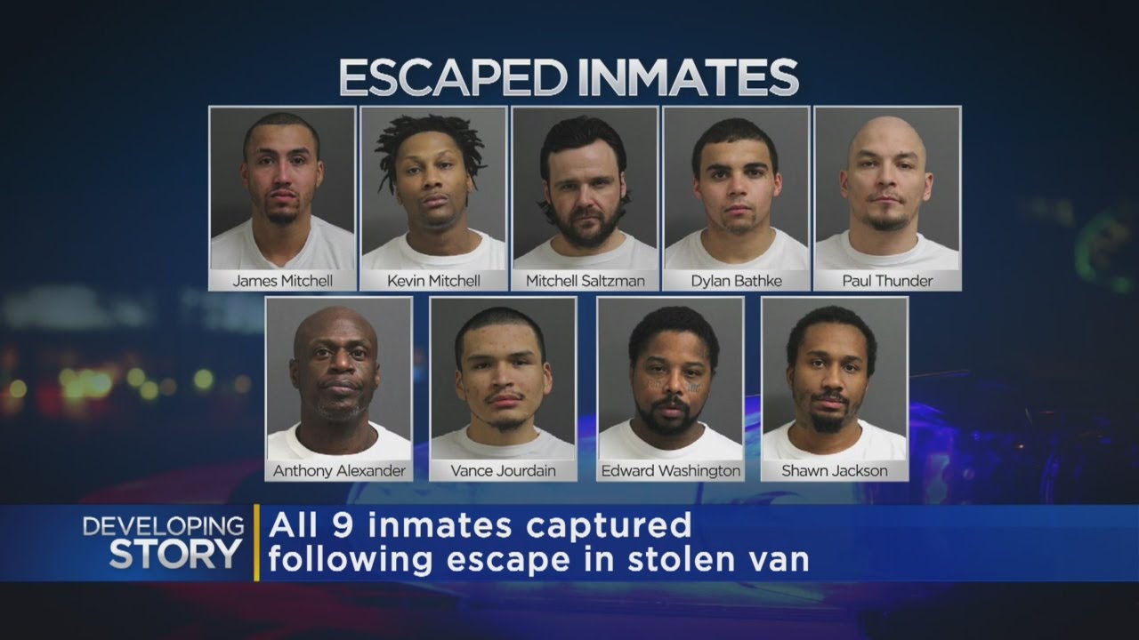 All Escaped Lino Lakes Inmates Back In Custody - YouTube