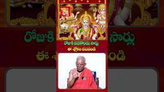 రోజుకి పదకొండు సార్లు ఈ శ్లోకం చదవండి..| TKV Raghavan About Maha Lakshmi Slokam | Pavan TV Bhakthi