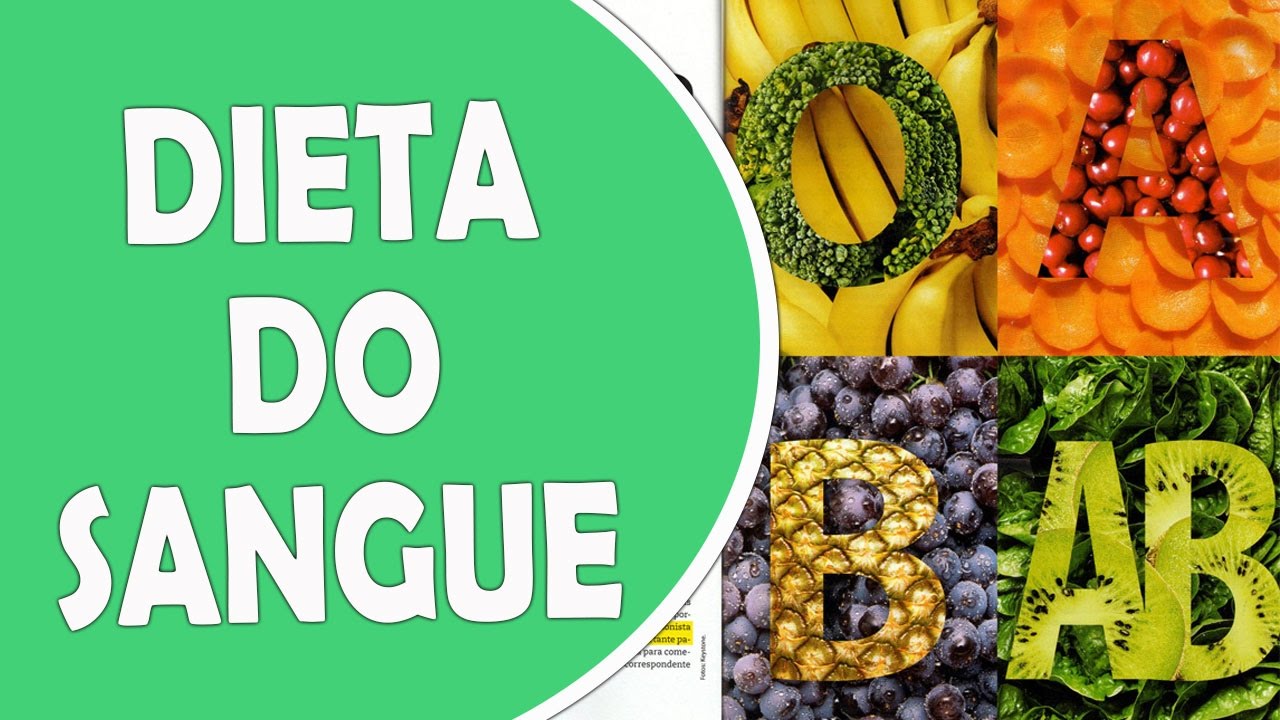 Dieta Do Tipo Sanguineo - Como Funciona A Dieta Do Sangue. - YouTube