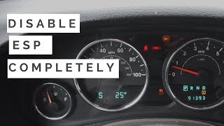 How To Completely Disable ESP on Jeep JK [Pulling Fuse Method]