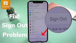 Fixed! iCloud Sign Out Problem✔ Can't Sign Out of iCloud/Sign Out Greyed Out✔ [2023 Newest]