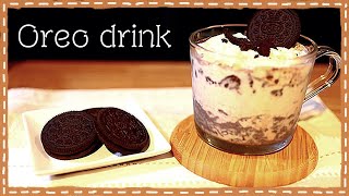 【オレオドリンク】材料3つ｜簡単｜おうちカフェ｜Oreo cooki milk【Vlog＃7】