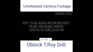 Unreleased Camera Footage From Oblock T.roy Drill🛎 #kingvon #oblock #shorts