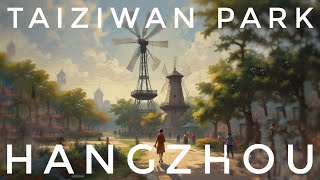 Taiziwan Park | Walk Tour | Things to Do | Hangzhou China 2024 4K