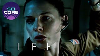 An Invisible Experiment Takes Over A Spaceship (ft. Rebecca Fergusson) | Life (2017) | SciCore