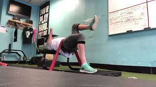 TonyGentilcore.com - Band Resisted Hip Thrust March