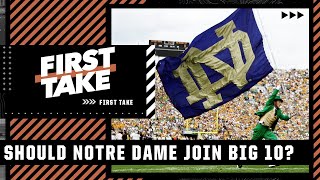 NOTRE DAME DOES NOT WANT THAT SEC SMOKE 👀 - Courtney Cronin | First Take