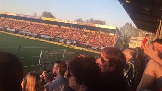 Mooie sfeer FC Emmen tegen Utrecht