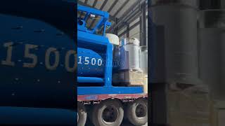 Shipping of Two JS1500 Concrete Mixers and Accessories