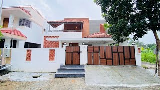 4.82 சென்டில் ARCHITECTURE 3BHK கனவு  வீடு 📞97903 97923 | 2650 SQFT CORNER HOUSE WITH GRANDEUR DESIG