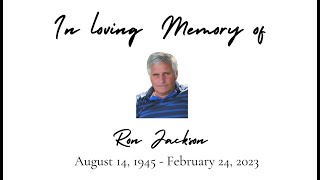 Ron Jackson Memorial Service