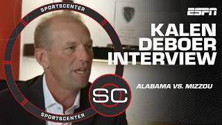 Kalen DeBoer talks RESILIENCY \u0026 BELIEF in Alabama ahead of Week 9 matchup vs. Mizzou | SportsCenter