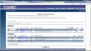 Using WebAdvisor to Register for Courses