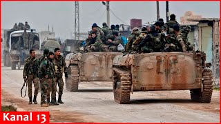 Rebels drive out Syrian army and capture four central towns