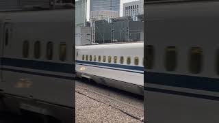 N700A系G4編成【JR東海車両】　のぞみ386号東京行　当駅始発　到着動画