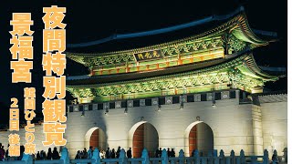 韓国ひとり旅 2日目後編｜江南冷麺のカルビチムとライトアップ夜間特別観覧・景福宮の美