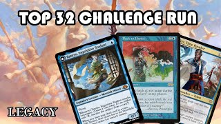 My TOP 32 run in the Legacy Challenge with JESKAI CONTROL! | MTG | MTGO