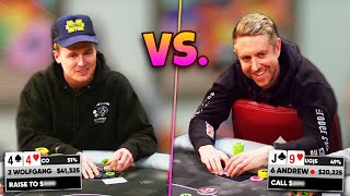 $17,000 POT vs ANDREW NEEME!! $25/$50/$100 at THE LODGE! | Poker Vlog #217