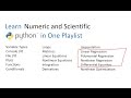 Regression and Differential Equations in Python