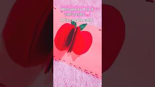 Apple card art and craft