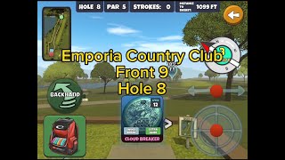 Emporia Country Club, Front 9, Hole 8 : Disc Golf Valley