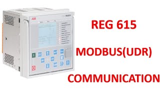 REG 615 MODBUS User defined Configuration