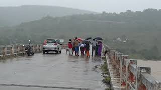 Nivar Balaraju palli cheyyeru river first time in 100 years flooded due to heavy rains