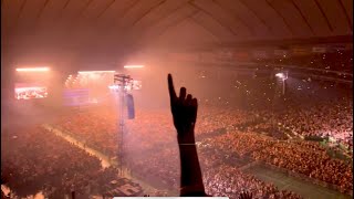 Bruno Mars Live Finesse from the top row of Tokyo Dome. October 26, 2022.  東京ドーム最後列から見たブルーノマーズ10月26日