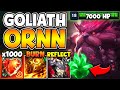 WTF? I TURNED ORNN INTO A LITERAL GOLIATH! (7000+ HEALTH, 350+ ARMOR)