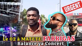 KAKE🔥 FABRIGAS CONCERT NA MATETE LE 02 EYINDI SPIRITAS FÂCHÉ 🤬 MABE EKOTI+INSTALLATION PODIUM