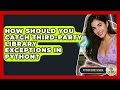 How Should You Catch Third-party Library Exceptions In Python? - Python Code School