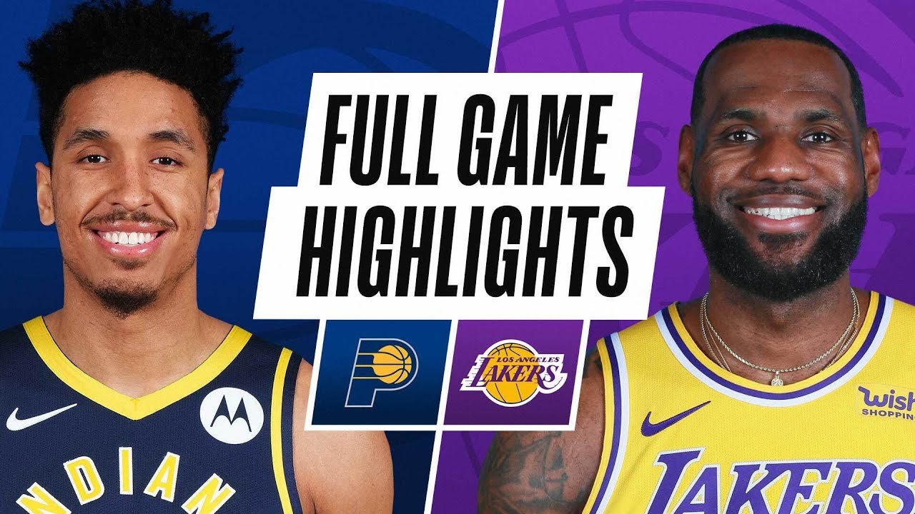 PACERS At LAKERS | FULL GAME HIGHLIGHTS | March 12, 2021 - YouTube