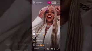 SAWEETIE HALF NAKED ON LIVE| TAKING NOTES FROM NICKI