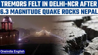 Delhi-NCR feels tremors late night after 6.3 magnitude earthquake jolts Nepal | Oneindia News*News