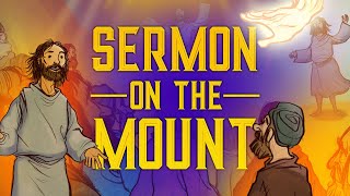 Jesus and The Sermon on the Mount - Matthew 5 | Sunday School Lesson and Bible Story for Kids |HD|