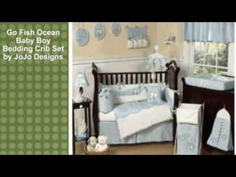 Go Fish Ocean Baby Boy Bedding Crib Set By Jojo Designs