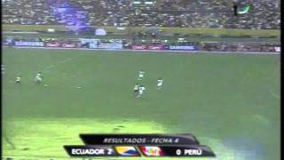 Ecuador 2 vs 0 Peru :: Eliminatorias Brasil 2014